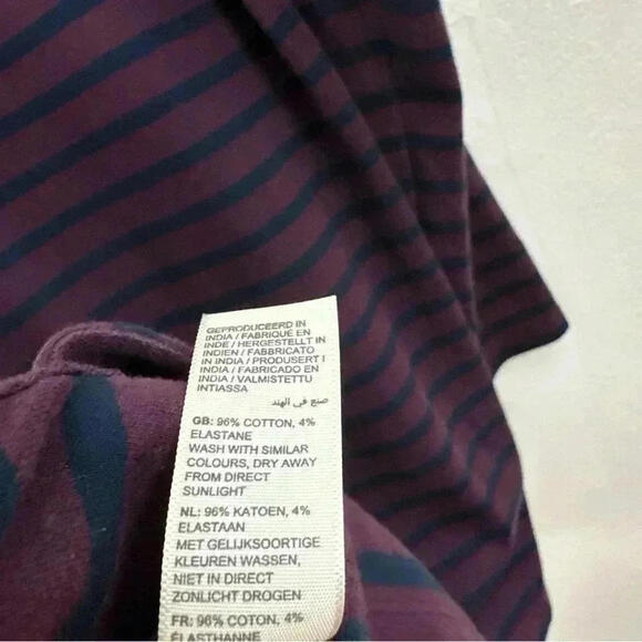 Fat Face Women’s Striped Long Sleeve Top Size 6 - Picture 4 of 5